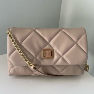 Talbots Quilted Turn Lock Crossbody Bag